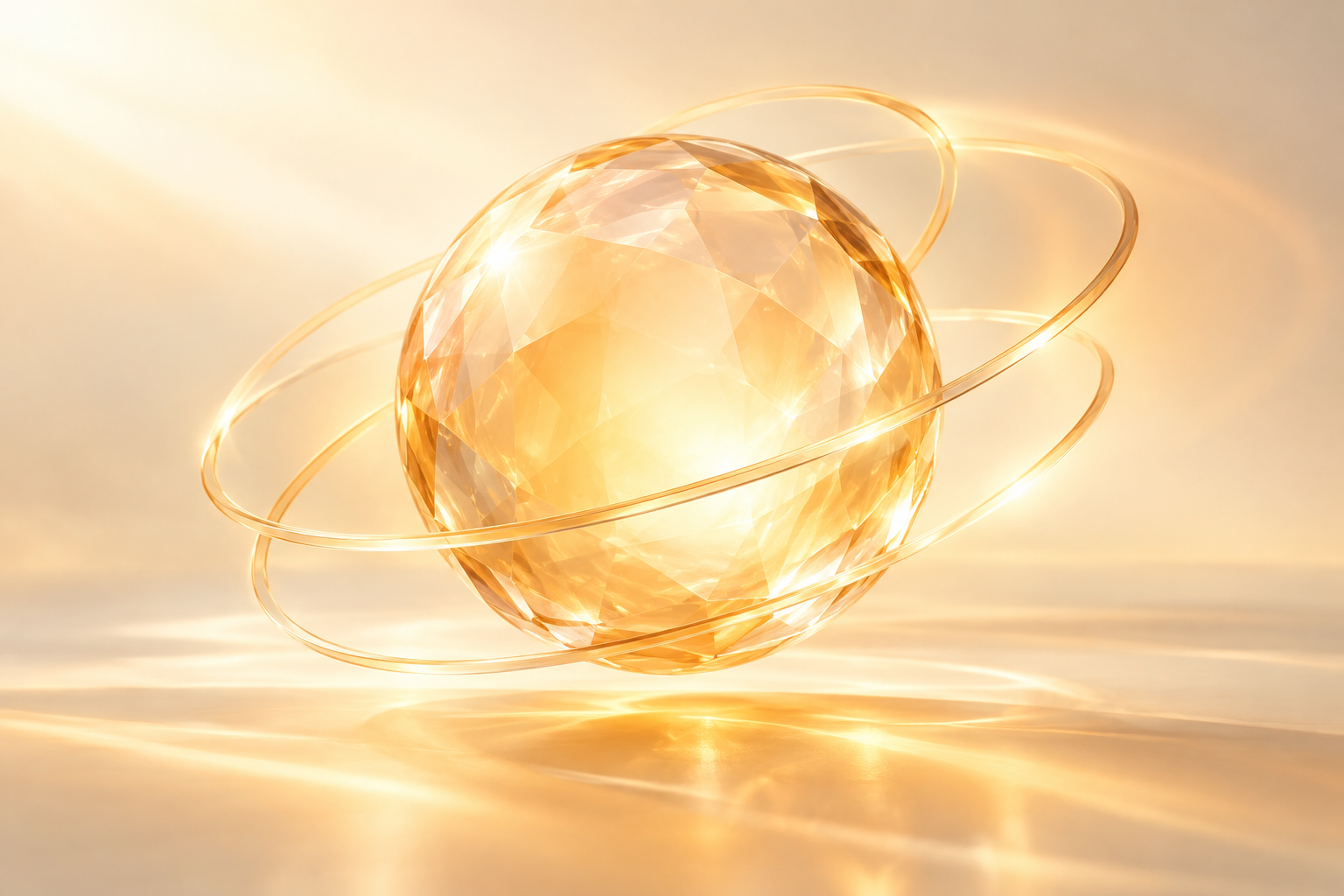 Abstrakte orange Visualisierung von Vitamin C und vitaler Hautroutine für eine Infusion in Wiesbaden